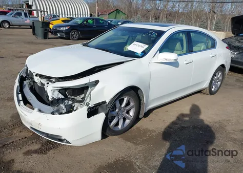 2013 Acura Tl 3.5 из США, поврежденный, VIN 19UUA8F53DA008174
